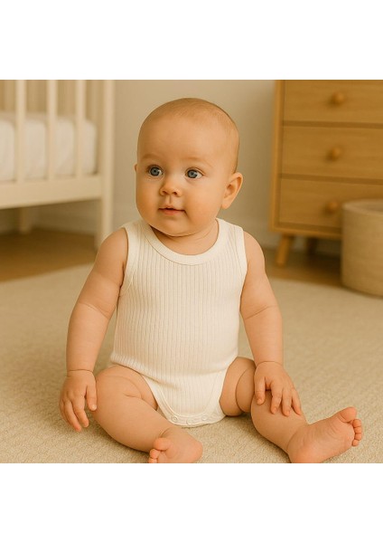 Bebek Bady Zıbın Atlet Sıfır Kol