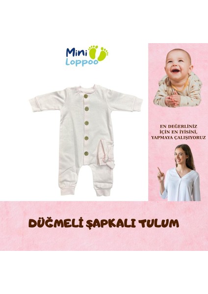 Düğmeli Bebek Tulum fiyatları