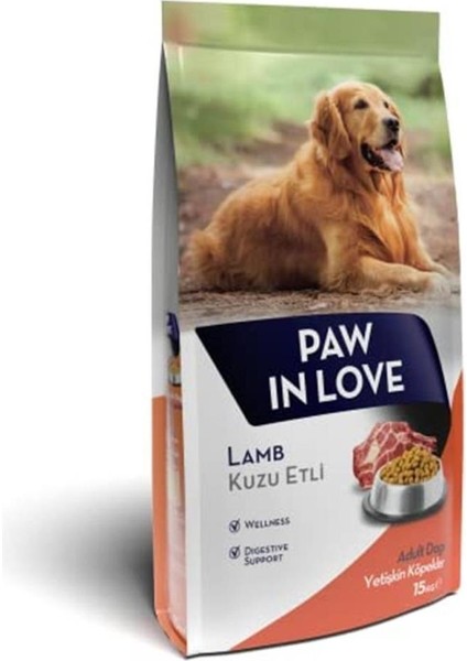 Kuzu Etli Yetişkin Köpek Maması 15 kg