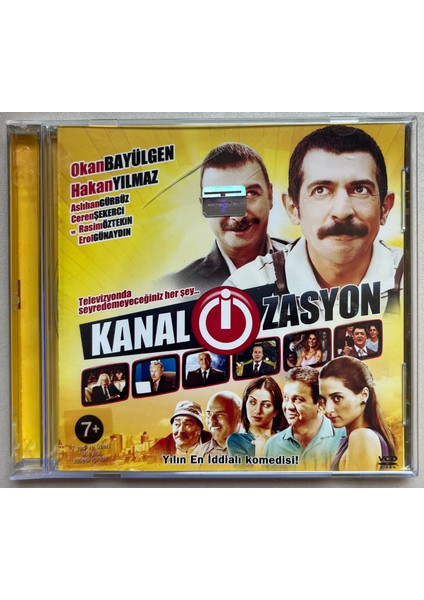 Kanalizasyon VCD Film (Okan Bayülgen, Hakan Yılmaz, Aslıhan Gürbüz,ceren Şekerci, Rasim Öztekin, Erol Günaydın) (Orijinal Dönem Baskı Vcd)