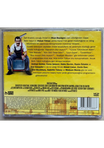 Kanalizasyon VCD Film (Okan Bayülgen, Hakan Yılmaz, Aslıhan Gürbüz,ceren Şekerci, Rasim Öztekin, Erol Günaydın) (Orijinal Dönem Baskı Vcd) fiyatları