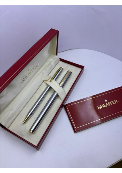 dolma kalem Fashıon Krom Set Sarı Klips