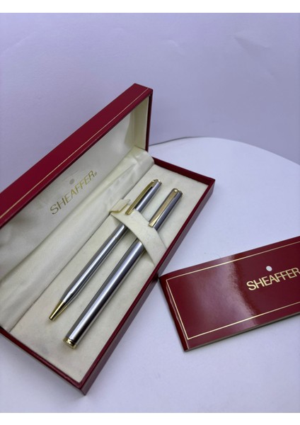 dolma kalem Fashıon Krom Set Sarı Klips fırsatları