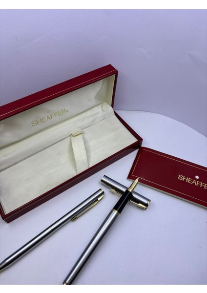 dolma kalem Fashıon Krom Set Sarı Klips indirimleri