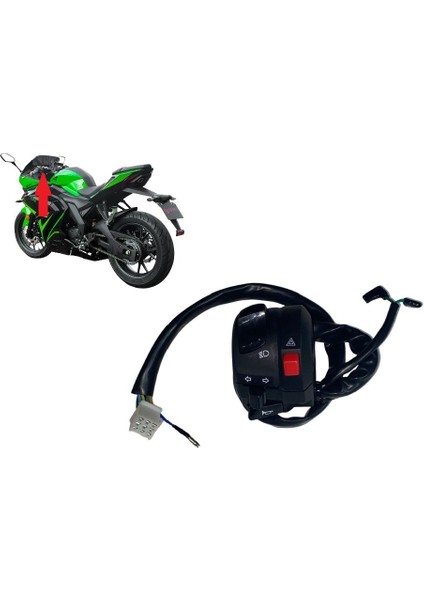 Gp-2 Taro 125 R Düğme Butonu Sol ( Sinyal Kumandası ) 0741000.G01S-1