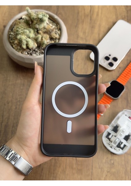 iPhone 16 Plus Magsafe Uyumlu Silikon Kılıf SOOCASE635