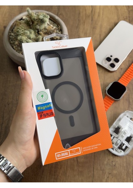 iPhone 16 Plus Magsafe Uyumlu Silikon Kılıf SOOCASE635 indirimleri
