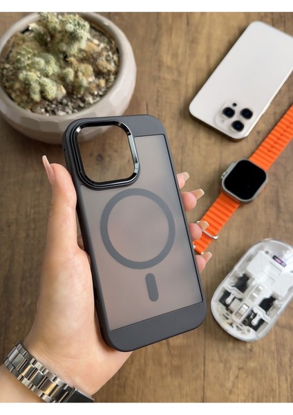 iPhone 13 Pro Magsafe Uyumlu Silikon Kılıf SOOCASE635