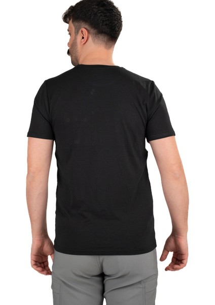 Taktik Cepli Erkek Tişört - Siyah | Outdoor & Güvenlik Stil modelleri