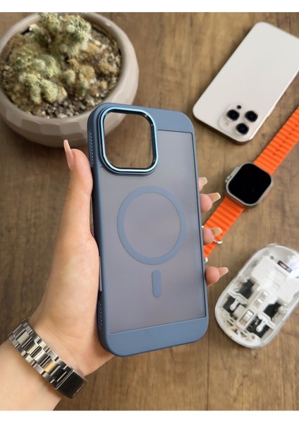 iPhone 16 Pro Max Magsafe Uyumlu Silikon Kılıf SOOCASE635