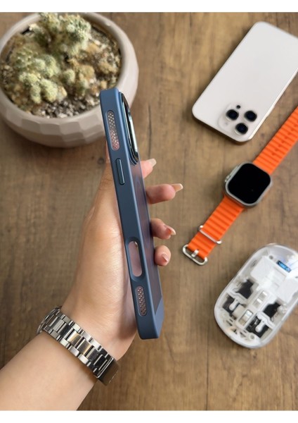 iPhone 16 Pro Max Magsafe Uyumlu Silikon Kılıf SOOCASE635