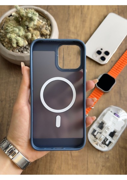iPhone 13 Pro Max Magsafe Uyumlu Silikon Kılıf SOOCASE635