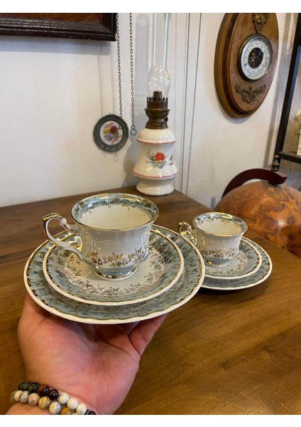 Antika Damgalı Çift Fincan fiyatları