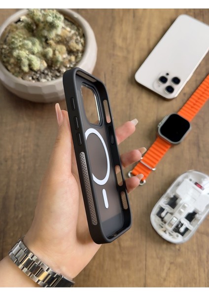 iPhone 15 Pro Magsafe Uyumlu Silikon Kılıf SOOCASE635