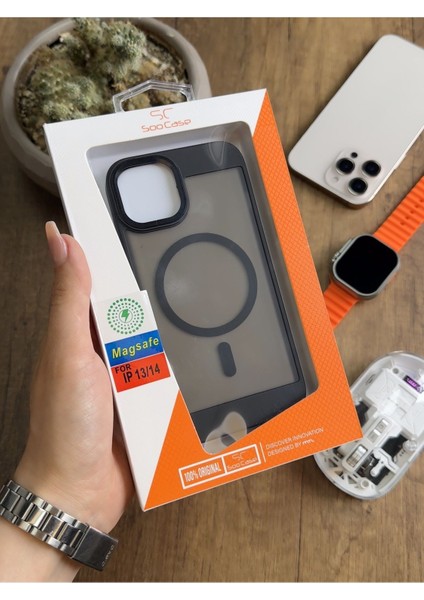 iPhone 13/14 Magsafe Uyumlu Silikon Kılıf SOOCASE635