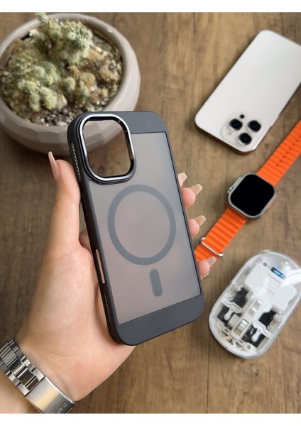 iPhone 16 Magsafe Uyumlu Silikon Kılıf SOOCASE635