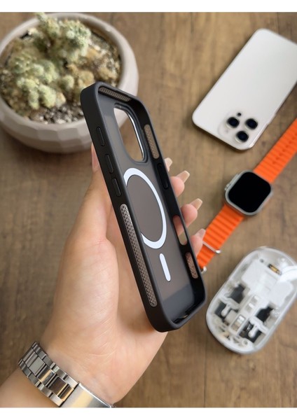 iPhone 16 Magsafe Uyumlu Silikon Kılıf SOOCASE635