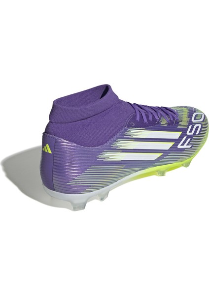 F50 League Mid Firm-Multi Ground Erkek Mor Çim Saha Kramponu.-