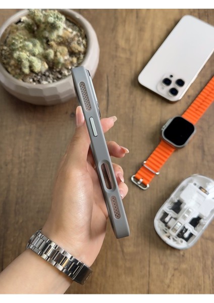 iPhone 15 Pro Magsafe Uyumlu Silikon Kılıf SOOCASE635