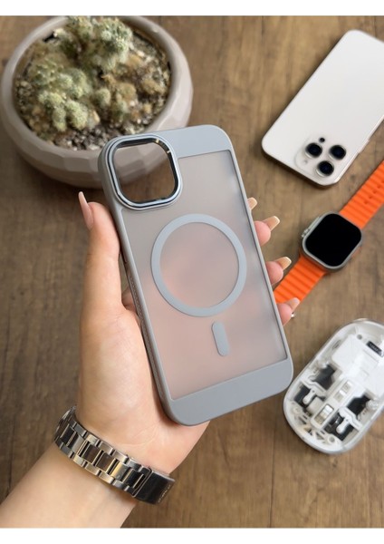 iPhone 13/14 Magsafe Uyumlu Silikon Kılıf SOOCASE635