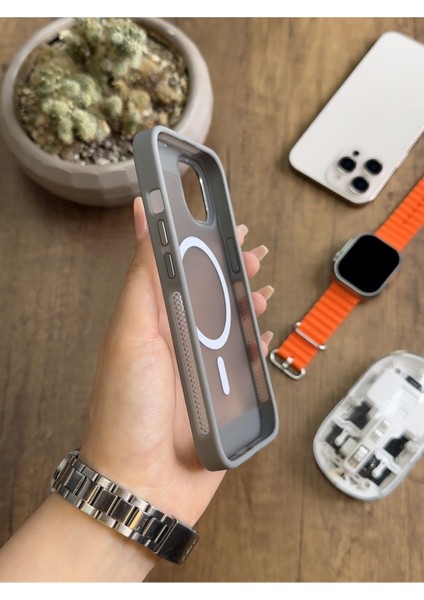 iPhone 13/14 Magsafe Uyumlu Silikon Kılıf SOOCASE635