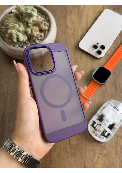 iPhone 16 Pro Magsafe Uyumlu Silikon Kılıf SOOCASE635