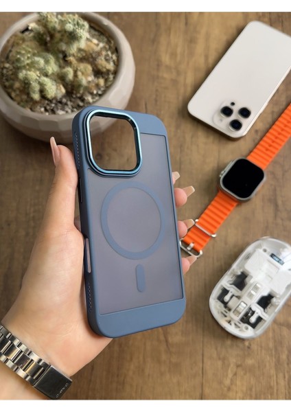 iPhone 13 Pro Magsafe Uyumlu Silikon Kılıf SOOCASE635
