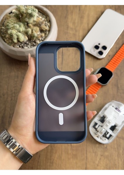 iPhone 13 Pro Magsafe Uyumlu Silikon Kılıf SOOCASE635