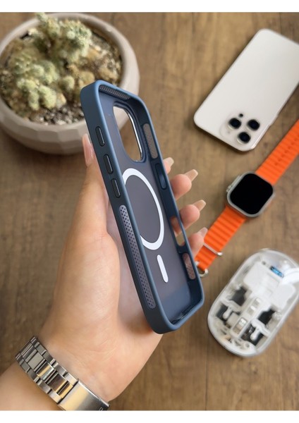 iPhone 16 Magsafe Uyumlu Silikon Kılıf SOOCASE635