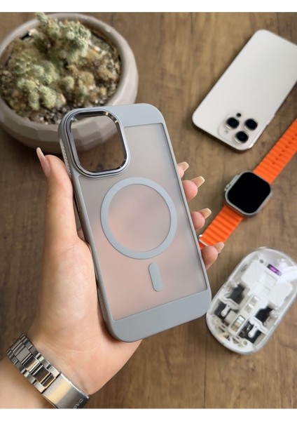 iPhone 16 Magsafe Uyumlu Silikon Kılıf SOOCASE635