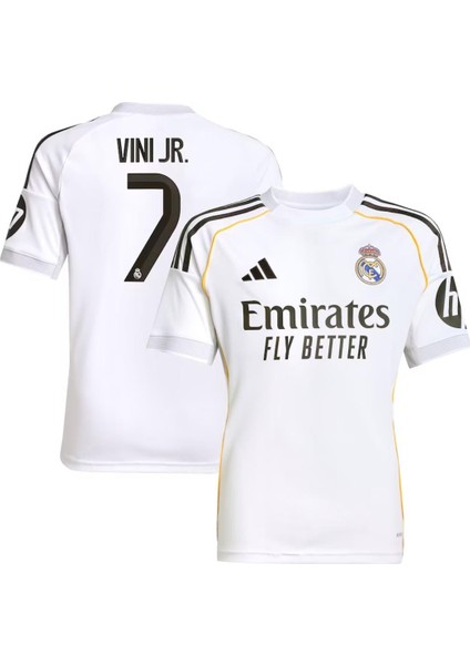 Real Madrid 2025-26 Yeni Sezon Vini Jr Iç Saha Forması