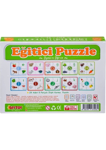7197 Çark Puzzle Alfabe fiyatları