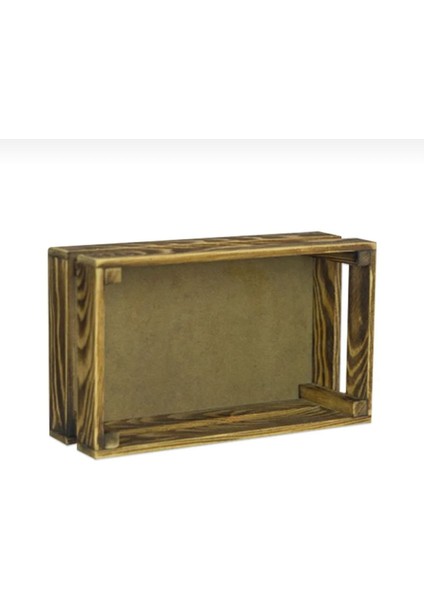 Ahşap Dekoratif Raf Kasa Çok Amaçlı Kasa Sandık Ekmek Kasası fiyatları