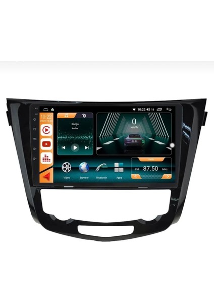 Nissan Qashqai A/c 2014/2021 Androidauto & Carplay Multimedya