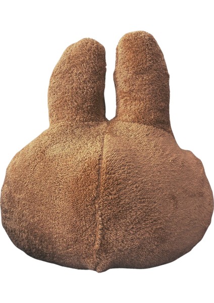 Labubu Peluş Dekoratif Yastık, Uyku Arkadaşı Labubu 35 cm Kahve indirimleri