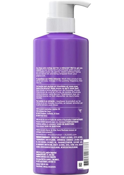 Miracle Curls Kıvırcık Saçlar Ön Yıkama Şampuanı 500 ml