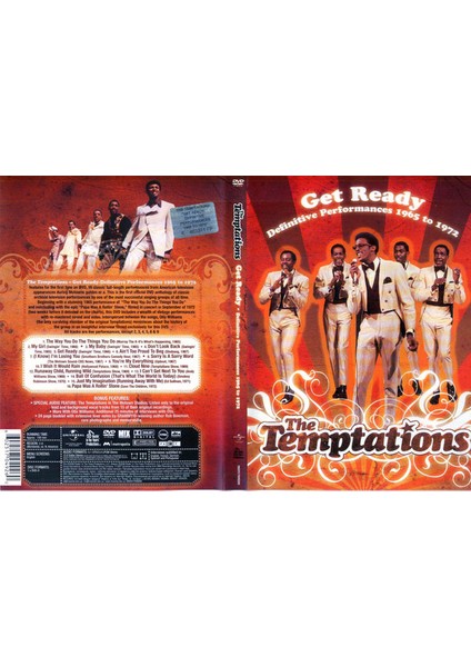 The Temptations – Get Ready. Definitive Performances 1965-1972 DVD