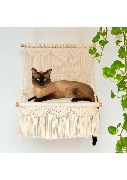 Makrome Kedi Yatağı - Hamağı fiyatları