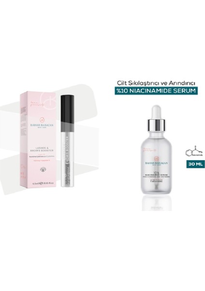 Argan Yağ Besleyici Kaş&kirpik Serumu 5ml+Arındırıcı Niacinamide Serum 30ML Hediye