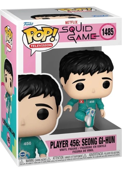 Player 456: Seong Gi-Hun Funko Pop! (1485) Squid Game Masko E Ticaret modelleri