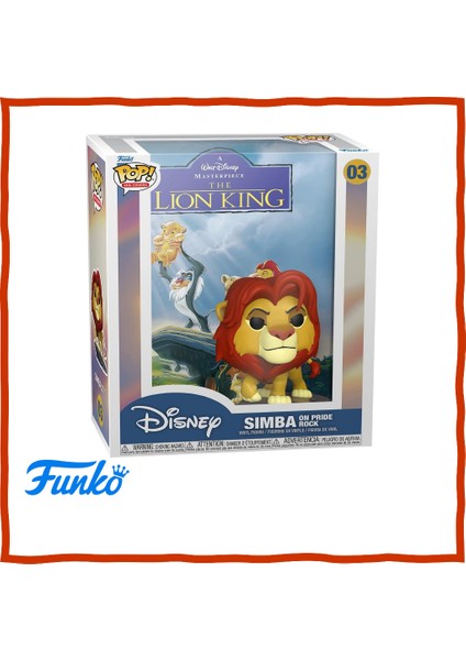 Vhs Cover - Lion King Simba On Pride Rock
