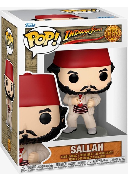 Pop Movies: Indiana Jones: Raiders Of The Lost Ark Sallah