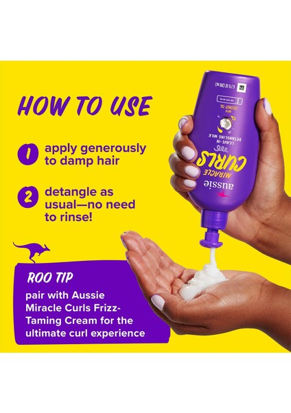 Miracle Curls Dolaşık Saç Açıcı Durulanmayan Saç Bakım Sütü 200ML indirimleri