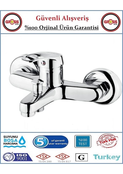 Hilal Mix Banyo Bataryası - 40'lık Kartuş - 5 Yıl Garanti - Orjinal Ürün