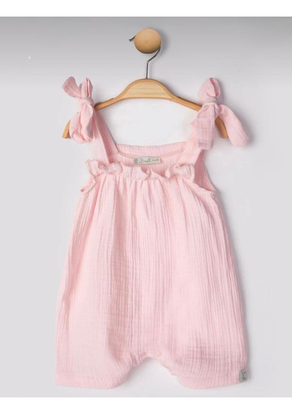 Kız Bebek Tulum Şortlu