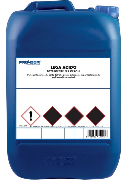 Lega Acido Jant Temizleyici ve Kireç Çözücü (1:5 Konsantre) - 25 kg