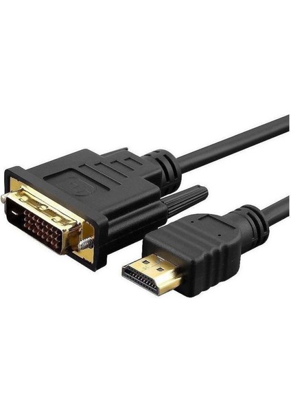 Hdmı To Dvı 24+1 Altın Uçlu Kablo 50cm