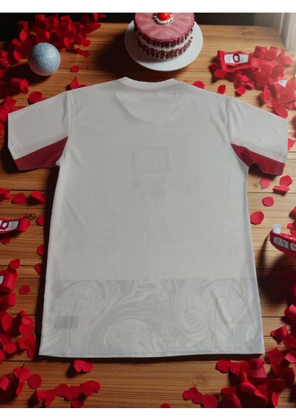 Türkiye Beyaz Milli Takım Yetişkin T-Shirt Halısaha Forması