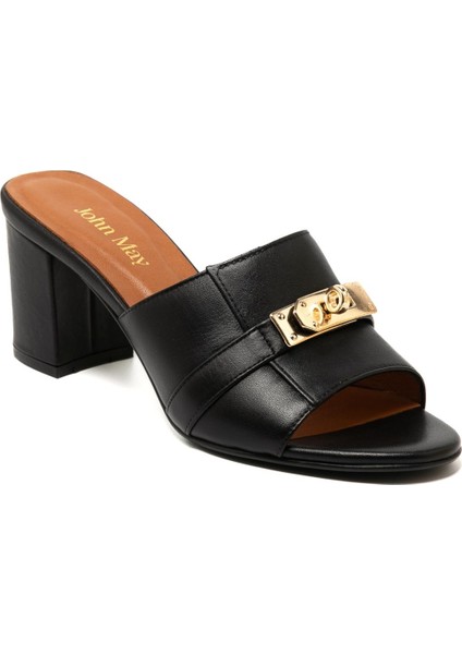 Kadın Terlik MAR-25Y-166-2025 John May Siyah fiyatları