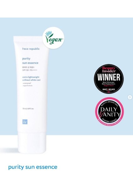 Vegan Güneş Kremi 50 ml